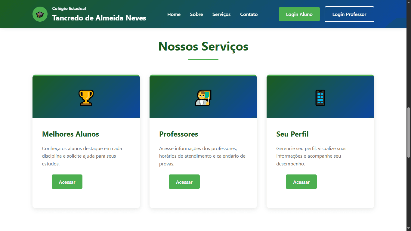 Colégio Tancredo de Almeida Neves — captura
