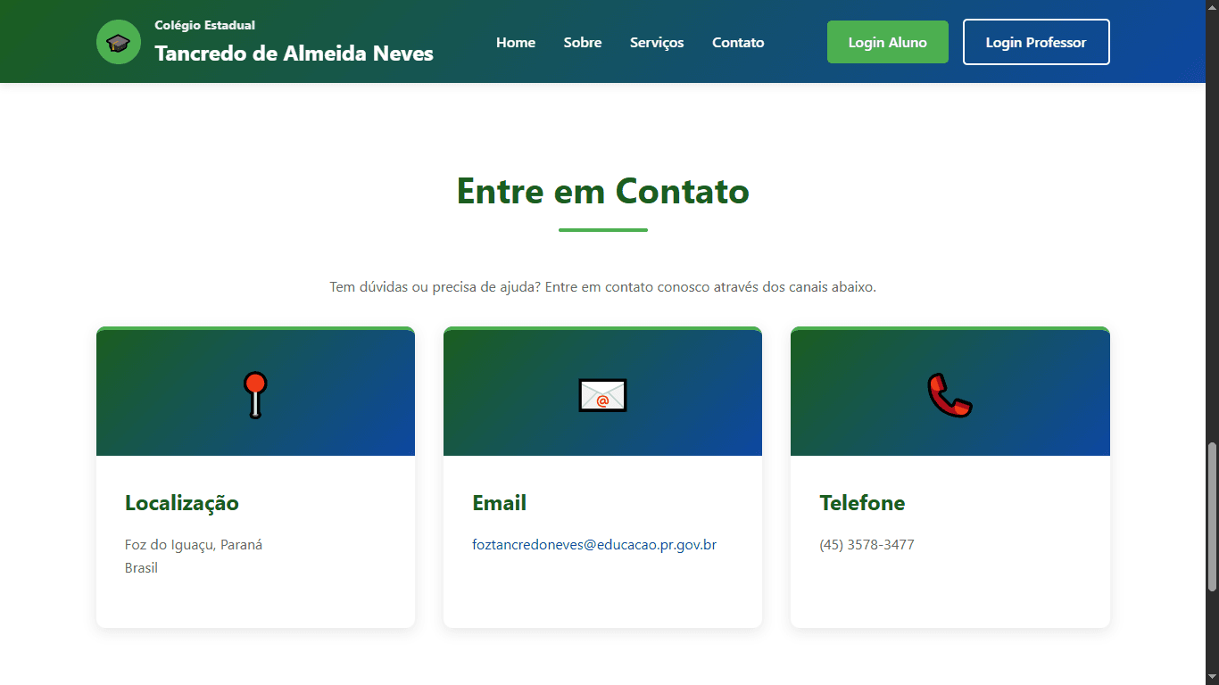 Colégio Tancredo de Almeida Neves — captura