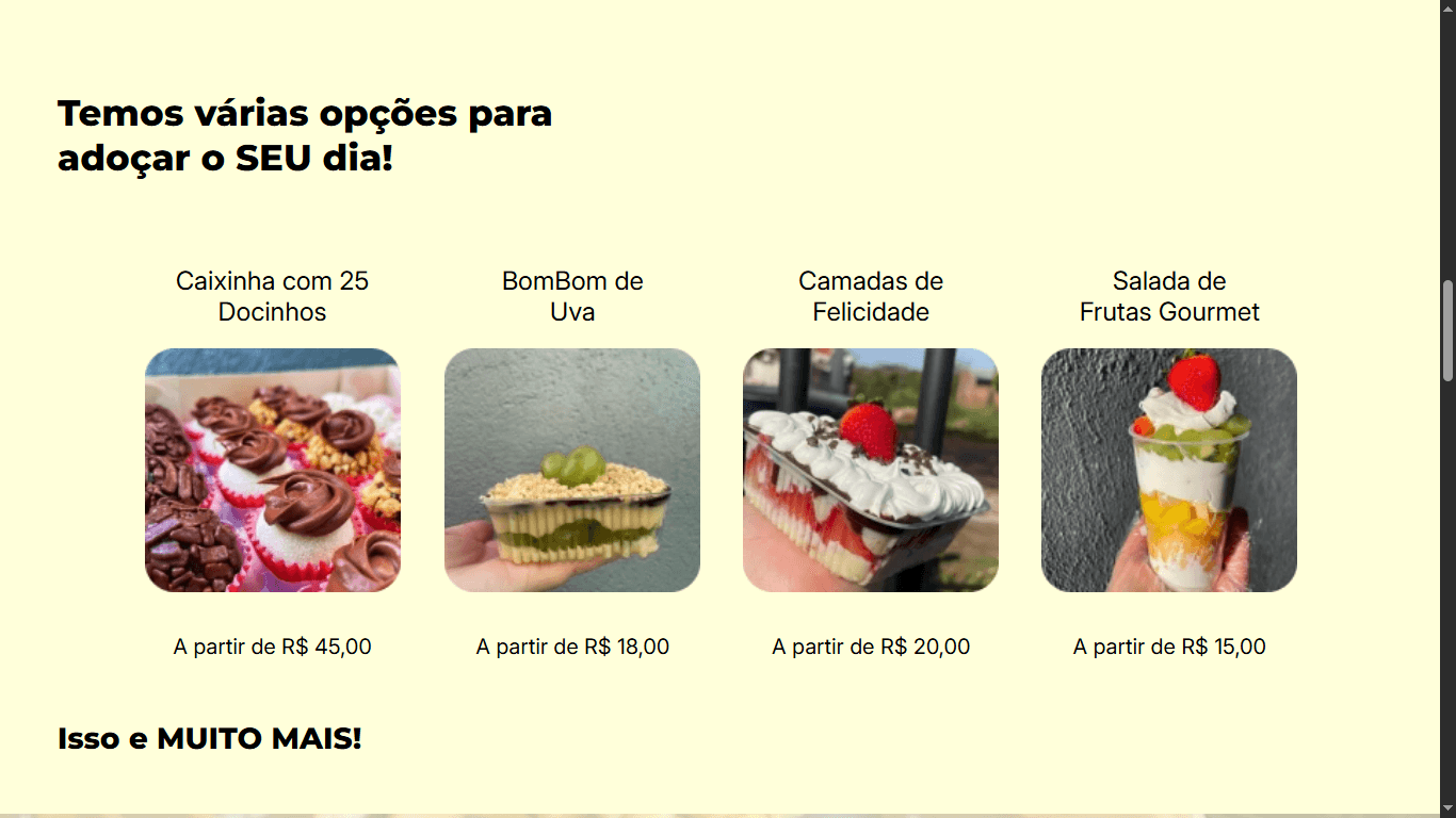 La Doceria e Cia — captura
