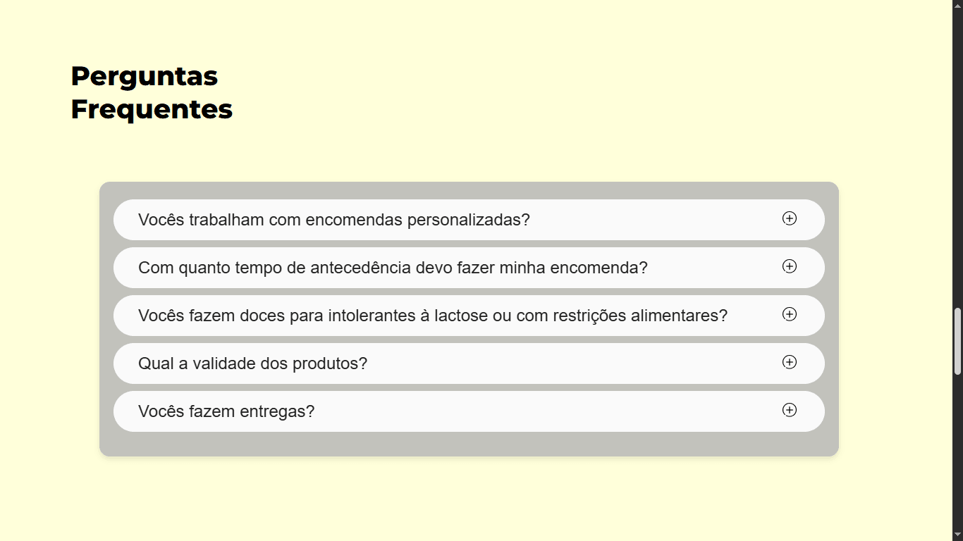 La Doceria e Cia — captura
