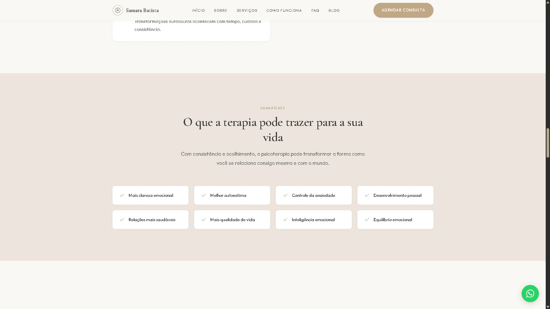 Psicóloga Samara Batista — captura