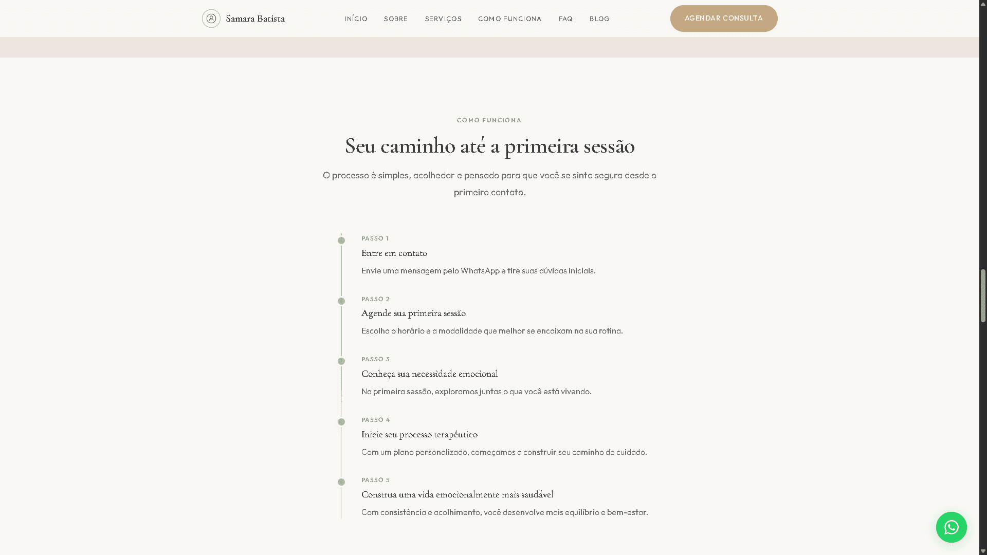 Psicóloga Samara Batista — captura