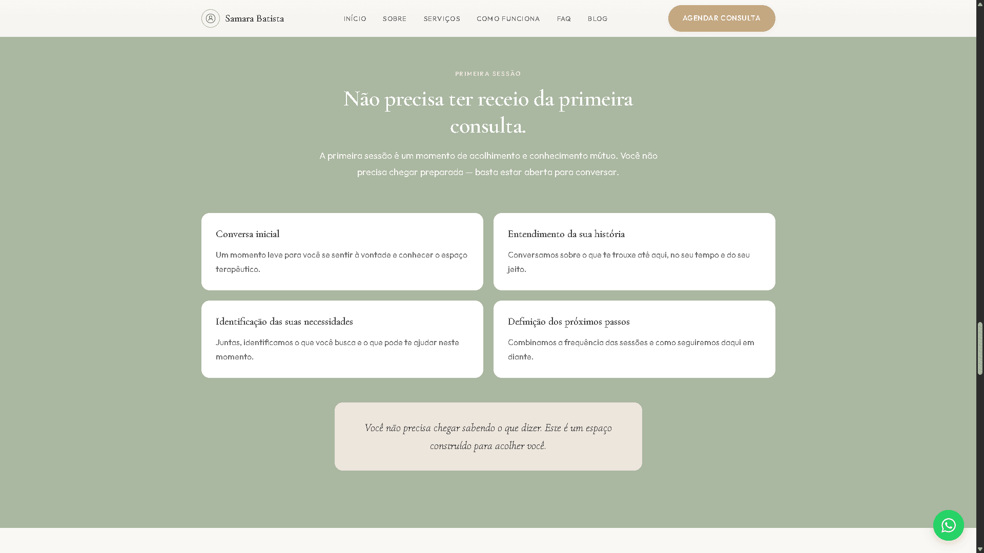 Psicóloga Samara Batista — captura